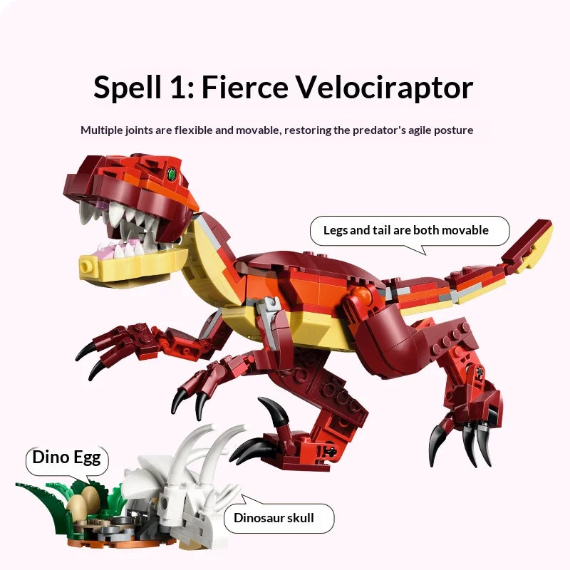 LEGO Creator 31379 Fierce Dinosaur 3-in-1 Building Set