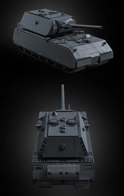 Panzer VIII Maus MOC Tank Building Set – 2416 Pcs 1:28 Scale