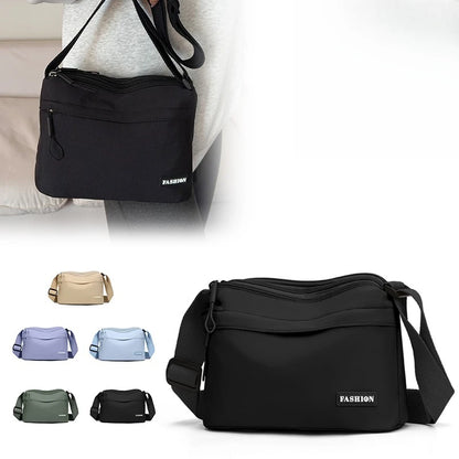 Crossbody Bag for Women - Large Capacity Nylon Shoulder Purse
