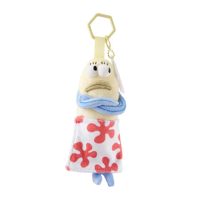 SpongeBob Plush Keychain – Bikini Bottom Character Toy