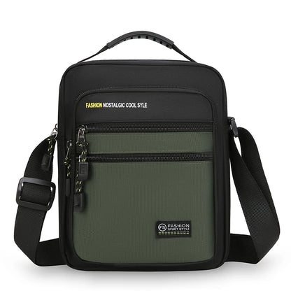 Men's Crossbody Bag – Large Capacity Multi-Pocket Shoulder Bag