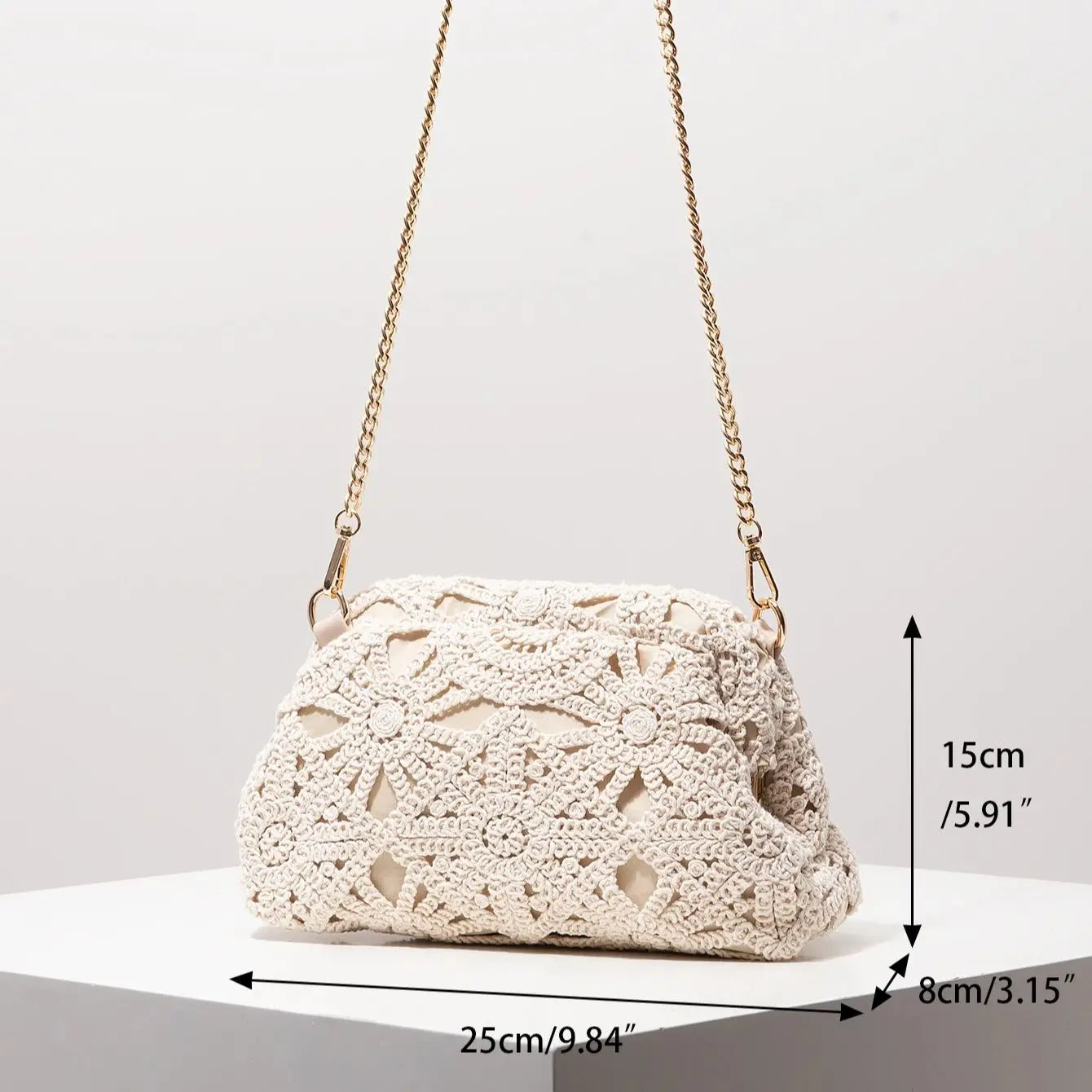 Crossbody Bag Boho Summer Beach Bag Travel Essential Clutch Bag