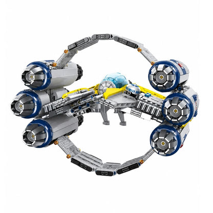 Space Wars MOC Star Fighter Spaceship Building Blocks Set