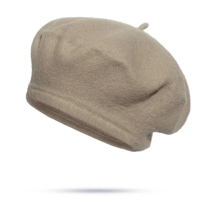 Wool Beret Hat – French Painter Style for Women & Girls