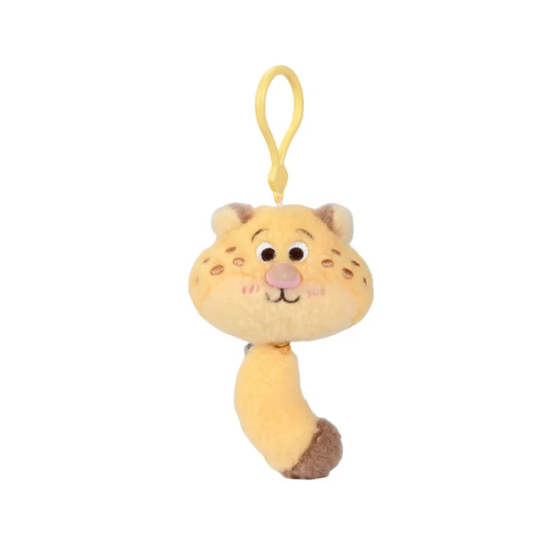 Zootopia Plush Keychain Doll – Cute Bag Charm Pendant