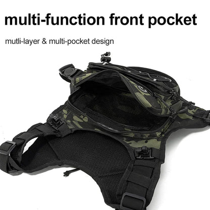Running Chest Pack Hydration Vest – Tactical Sports Bag for Men & Women