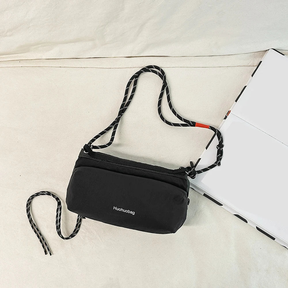 Sports Crossbody Bag – Outdoor Mini Shoulder Bag with Water Bottle Holder