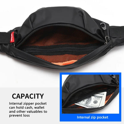 Fanny Pack Waist Bag – Unisex Belt Pouch for Travel & Sports
