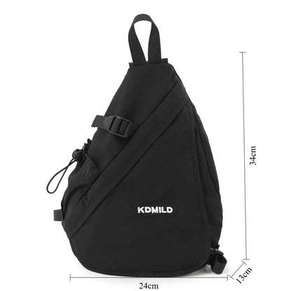 Waterproof Crossbody Chest Bag – Lightweight Unisex Sling Bag