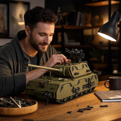 Panzer VIII Maus Heavy Tank MOC Building Blocks Set