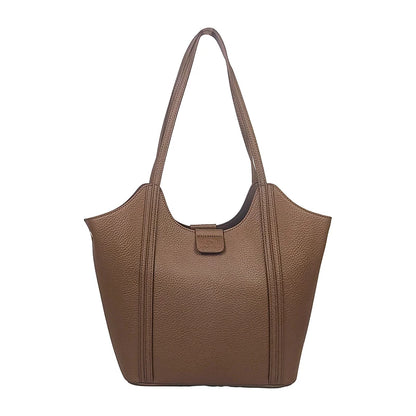 Women's Soft Leather Tote Bag – Luxury Shoulder Handbag