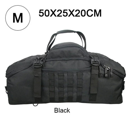 Tactical Duffle Backpack – 25L 45L 80L MOLLE Camping Travel Bag