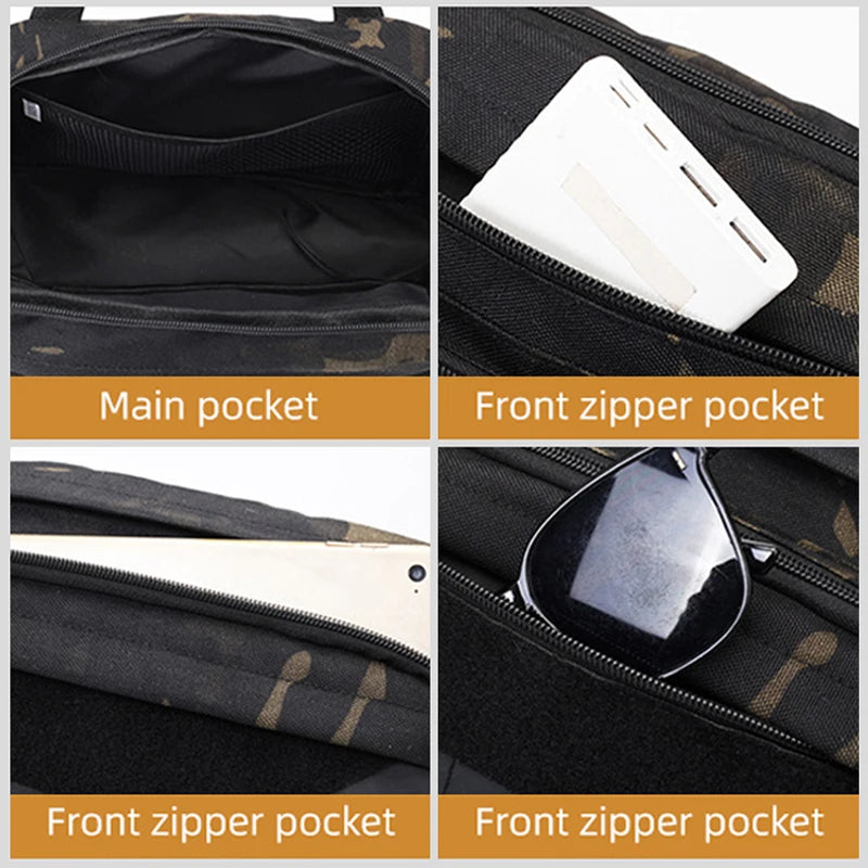 Tactical MOLLE Shoulder Bag – Outdoor Messenger Crossbody