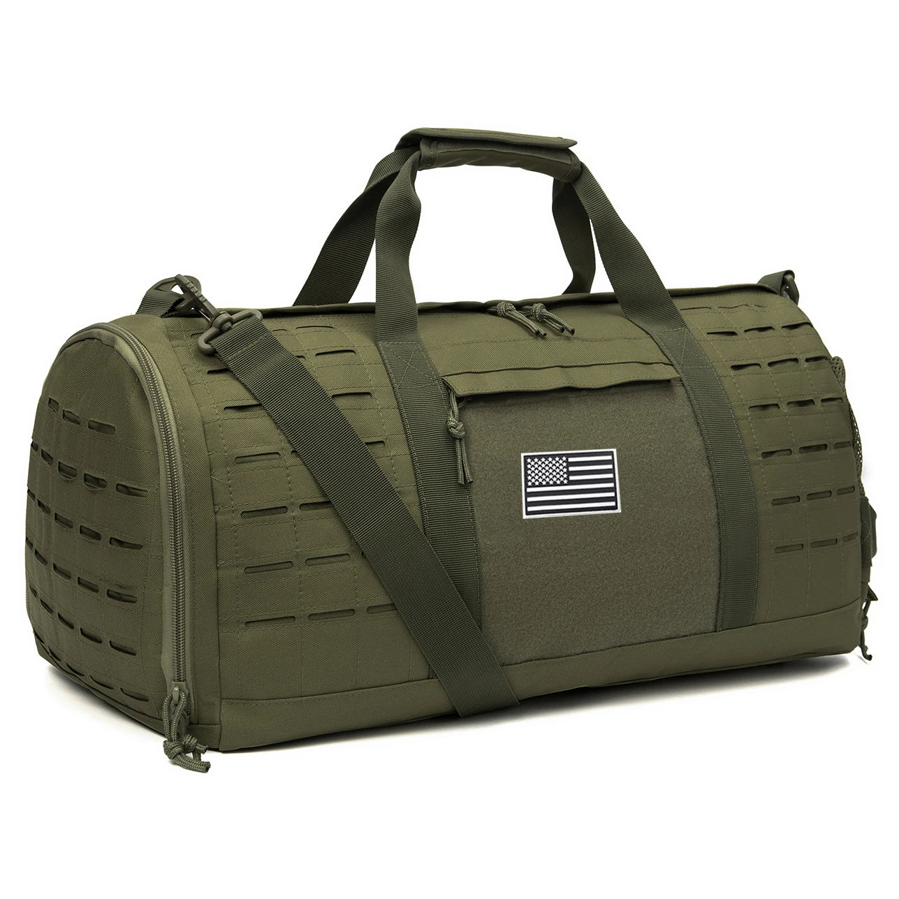 40L Tactical Duffel Bag with Shoe Compartment – Gym & Travel