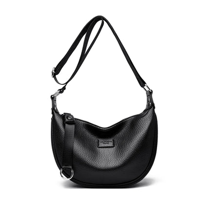 Dumpling Shoulder Bag for Women – Soft PU Leather Commuter Purse