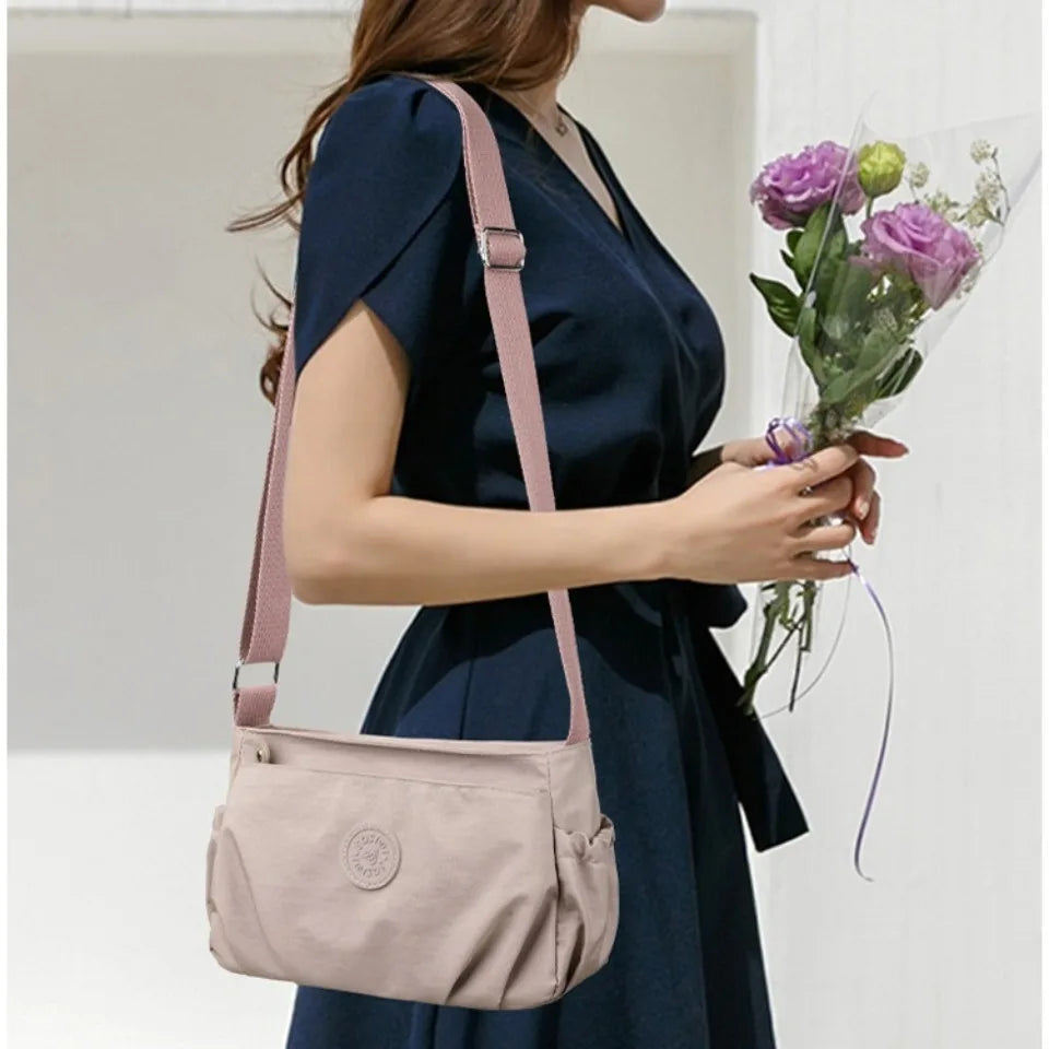 Women's Crossbody Shoulder Bag – Lightweight Casual Nylon