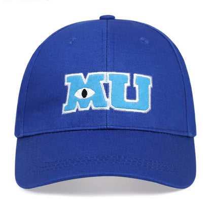Monsters University MU Embroidered Snapback Baseball Cap