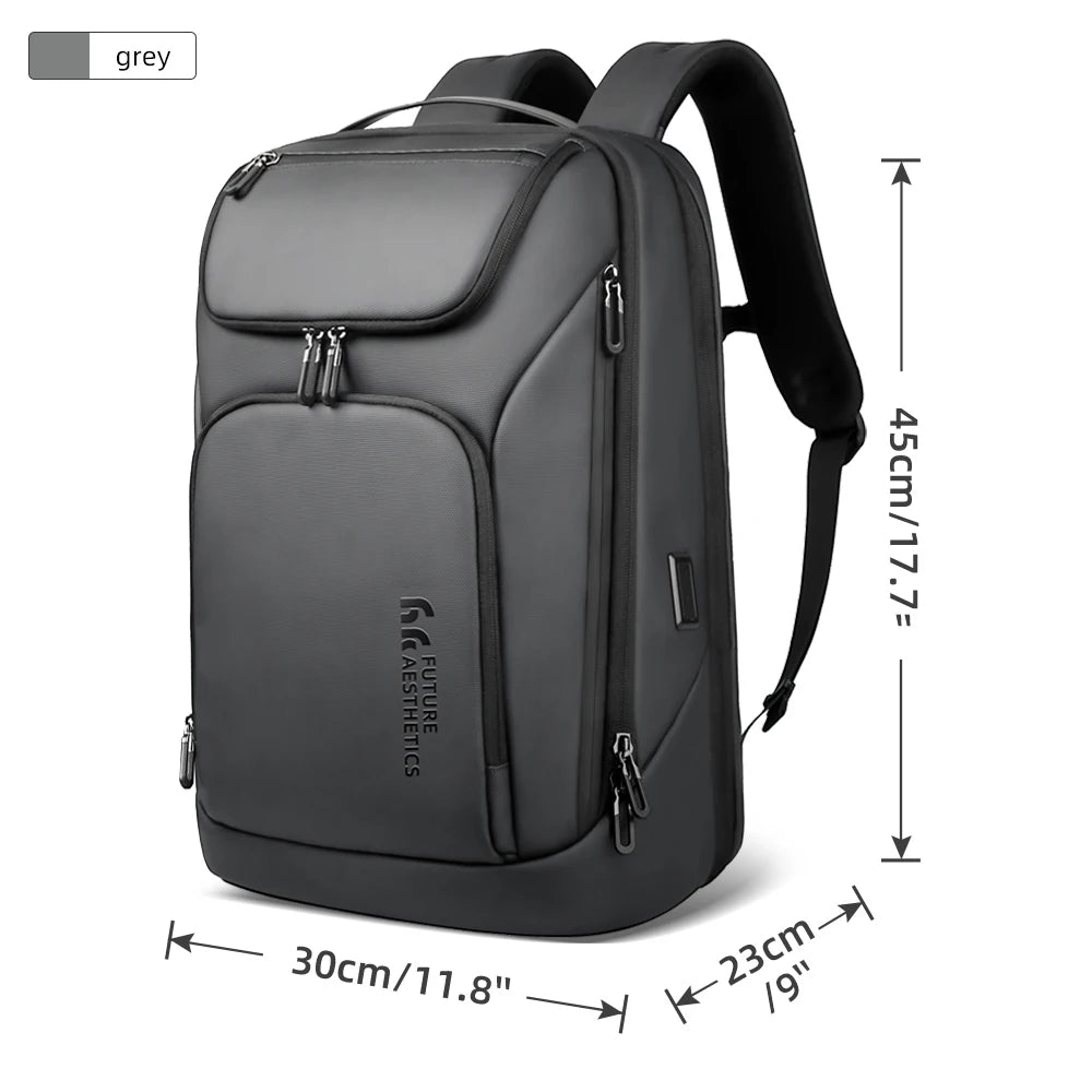 Large Capacity Waterproof Laptop Backpack 17.3 Inch – Men's Travel Rucksack