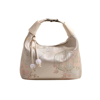 Chinese Embroidery Silk Crossbody Bag – Luxury Women's Purse