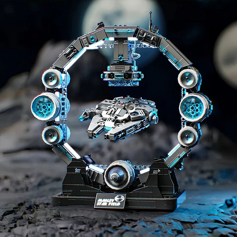 Maglev Spaceship MOC Building Set – 1196 or 1515 Pieces