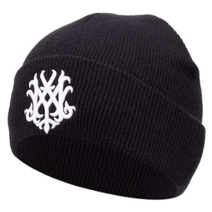 Winter Hat Totem Embroidered Beanies Women Men Keep Warm Windproof Beanie Knitted Skullies Garros
