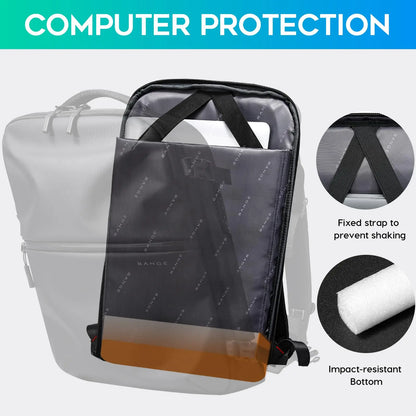 Bange Anti-Theft Travel Backpack with Wet Dry Separation – Fits 15.6" Laptop