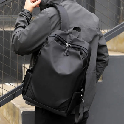 Men's Waterproof Laptop Backpack with USB Charging Port