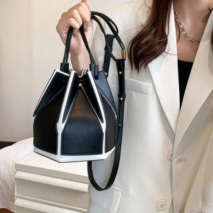 Women's Foldable Bucket Bag – Multifunctional Crossbody Purse