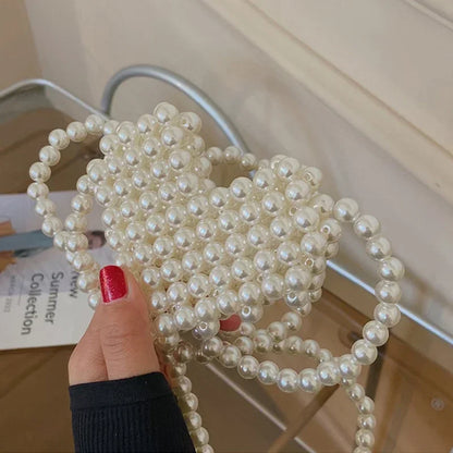 Pearl Mini Crossbody Bag for Women – Cute Shoulder Bag