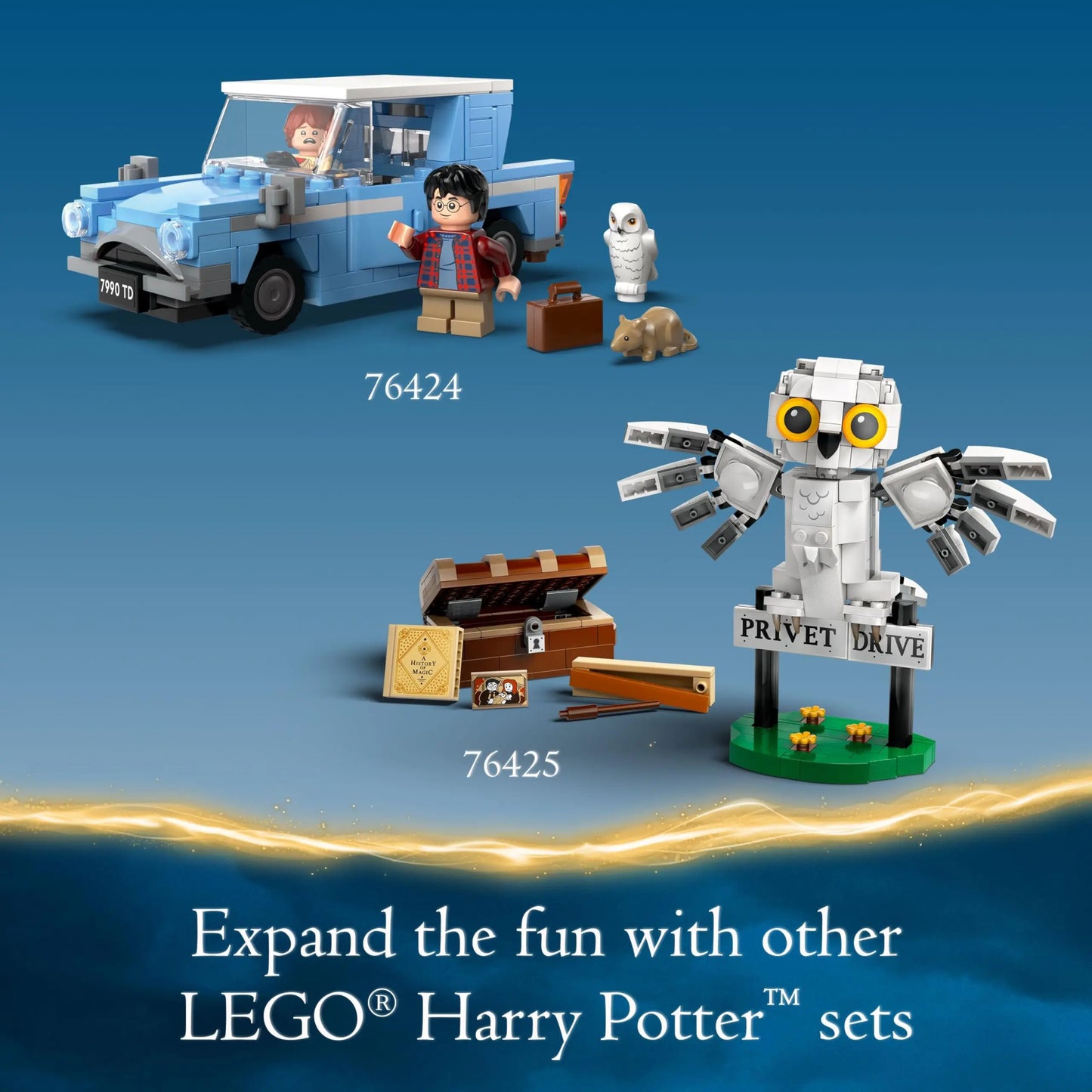 LEGO Harry Potter Flying Ford Anglia 76424 Building Set