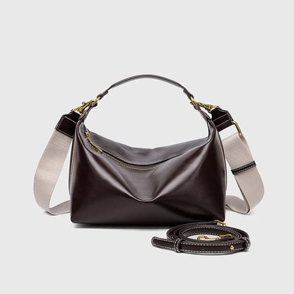 Panelled Canvas Bucket Bag Designer Women Handbags Luxury Pu Leather Shoulder Crossbody Bags Wide