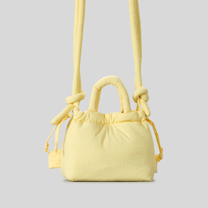 Casual Small Puffer Bag Designer Padded Women Shoulder Crossbody Bags Nylon Down Cotton Lady