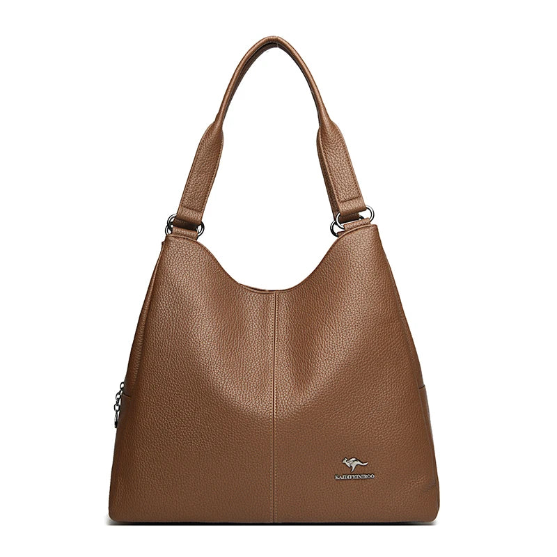 Leather Hobo Bag for Women – Large Shoulder Purse