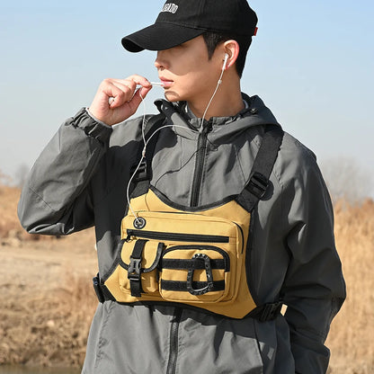 Tactical Chest Bag for Men – EDC Utility Vest Pack