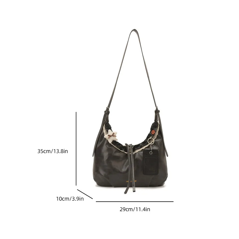Hobo Bag for Women – Large Drawstring Shoulder & Crossbody Bag