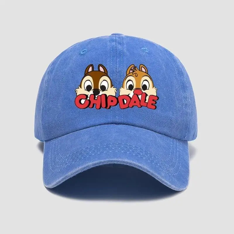 Chip & Dale Baseball Cap – Cute Cartoon Disney Hat for Men & Women