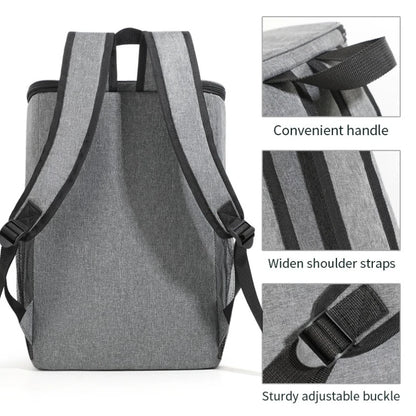 Insulated Cooler Backpack 18L Waterproof Thermal Lunch Bag
