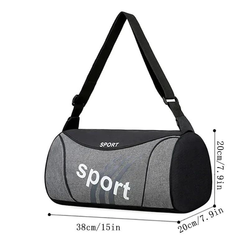 Gym Bag & Travel Backpack – Unisex Crossbody Duffel