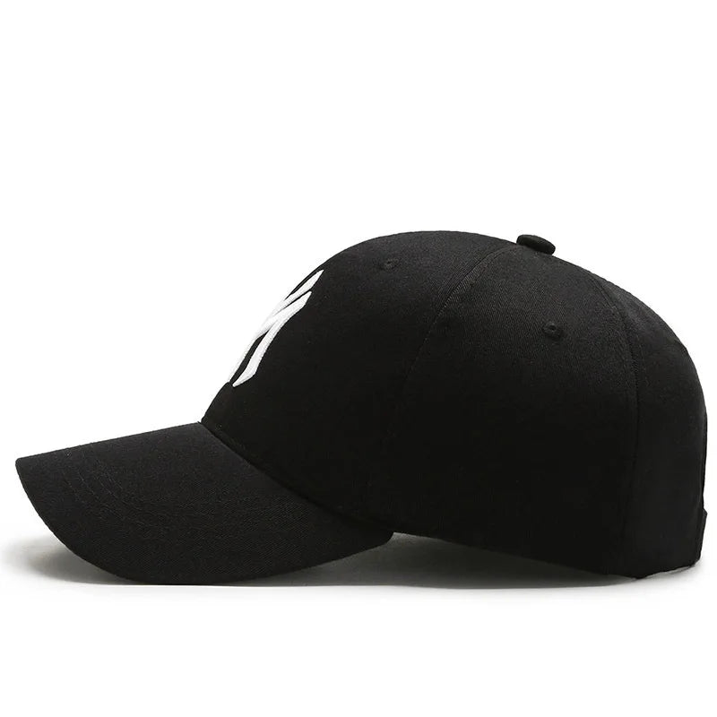 NY Letter Embroidered Snapback Baseball Cap – Unisex Sport Hat