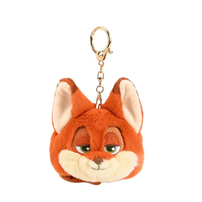 Zootopia Plush Keychain Doll – Cute Bag Charm Pendant