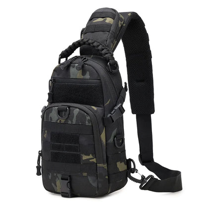 Tactical Sling Chest Bag for Men – MOLLE Shoulder Pack for Hiking & Outdoors