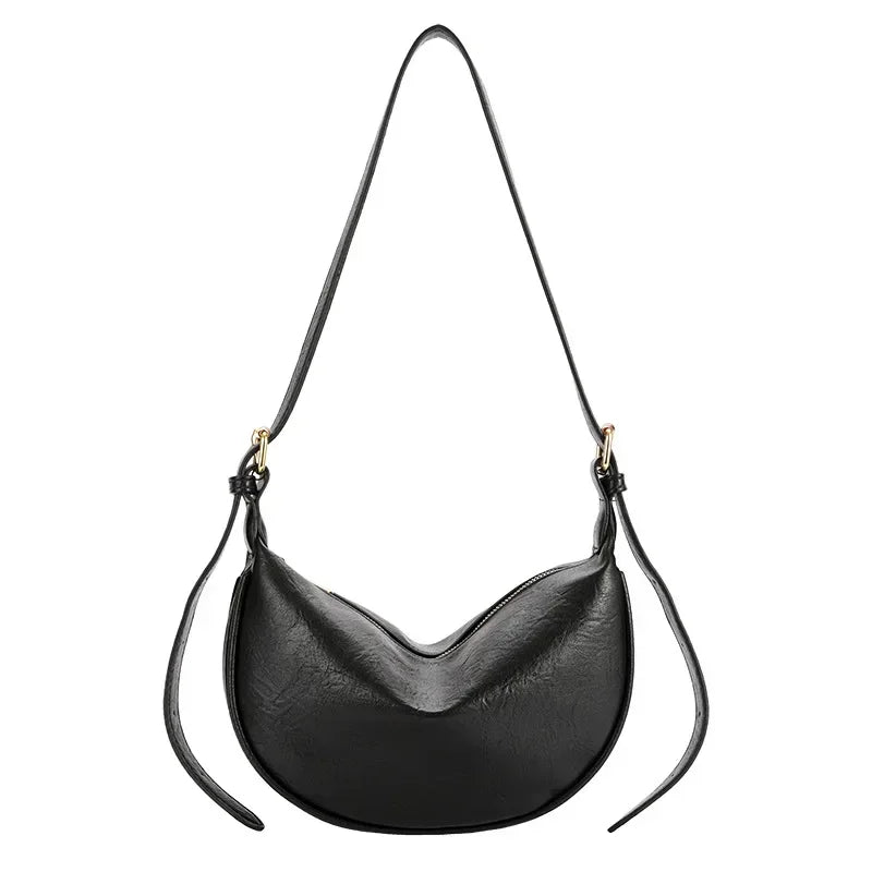 Women's Large Capacity Crossbody Bag – Soft Leather Shoulder Hobo Handbag