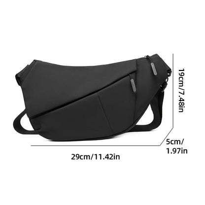 Men's Crossbody Sling Bag Multifunctional Shoulder Bag