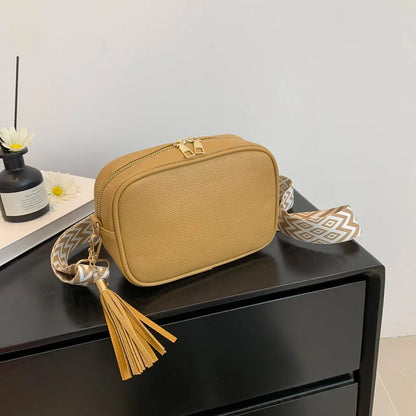 Minimalist Crossbody Bag – Small Square Shoulder Purse