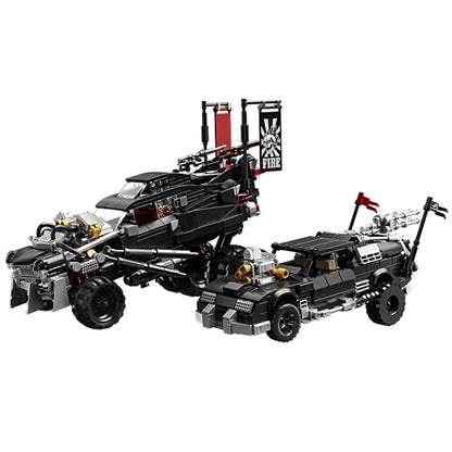 Wasteland Fury Armored Car Building Blocks Set – 1726 Pcs