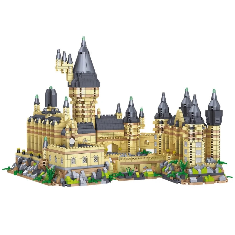 Magic Castle MOC Micro Building Blocks Set – Medieval Wizard School