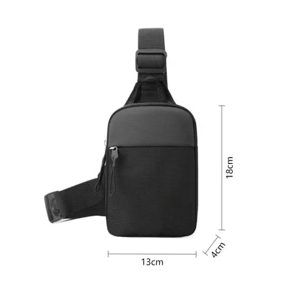 Men's Waterproof Sling Chest Bag – Crossbody Shoulder Pack