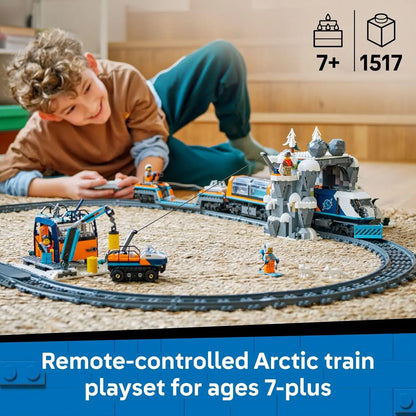 LEGO City 60470 Arctic Explorer Train RC Building Set