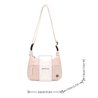 Women's Casual Crossbody Bag with Adjustable Strap