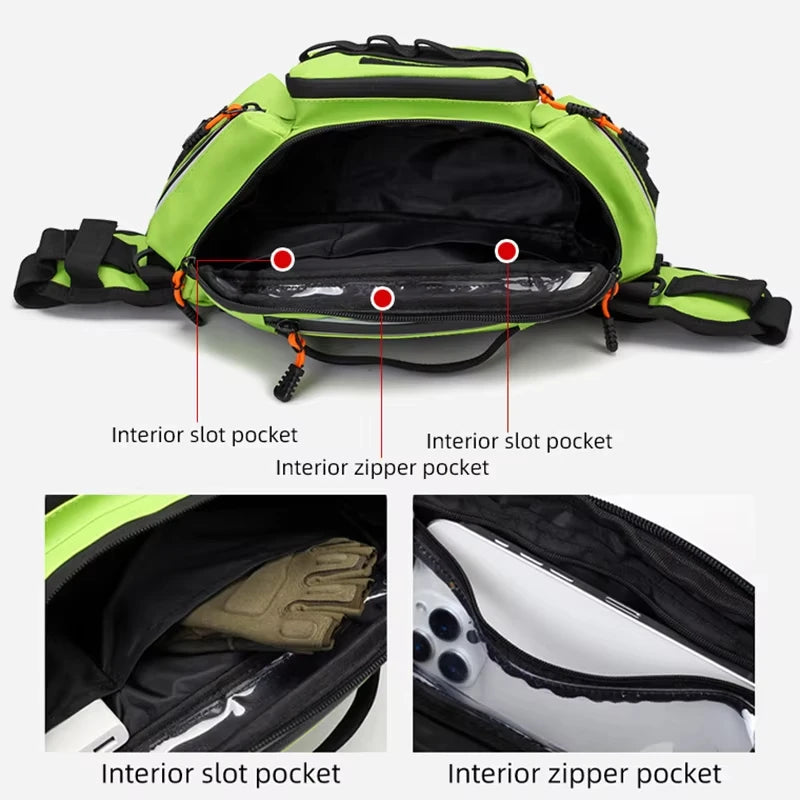 Tactical Waist Bag – Men's Outdoor Hiking Crossbody Pack